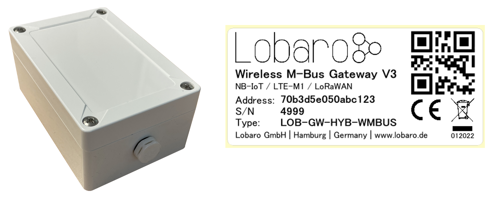 Lobaro Wireless M-Bus Gateway V3